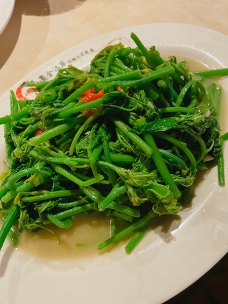 炒龍鬚菜